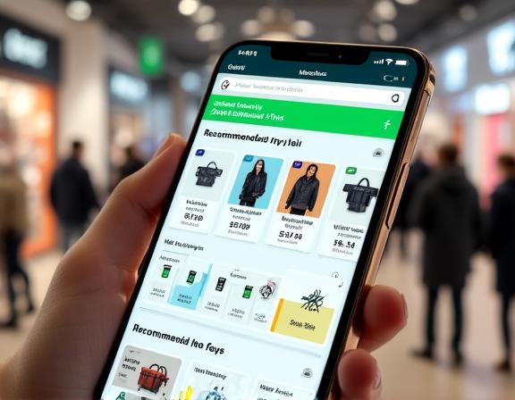 AI product recommendation and retail analytics dashboard
